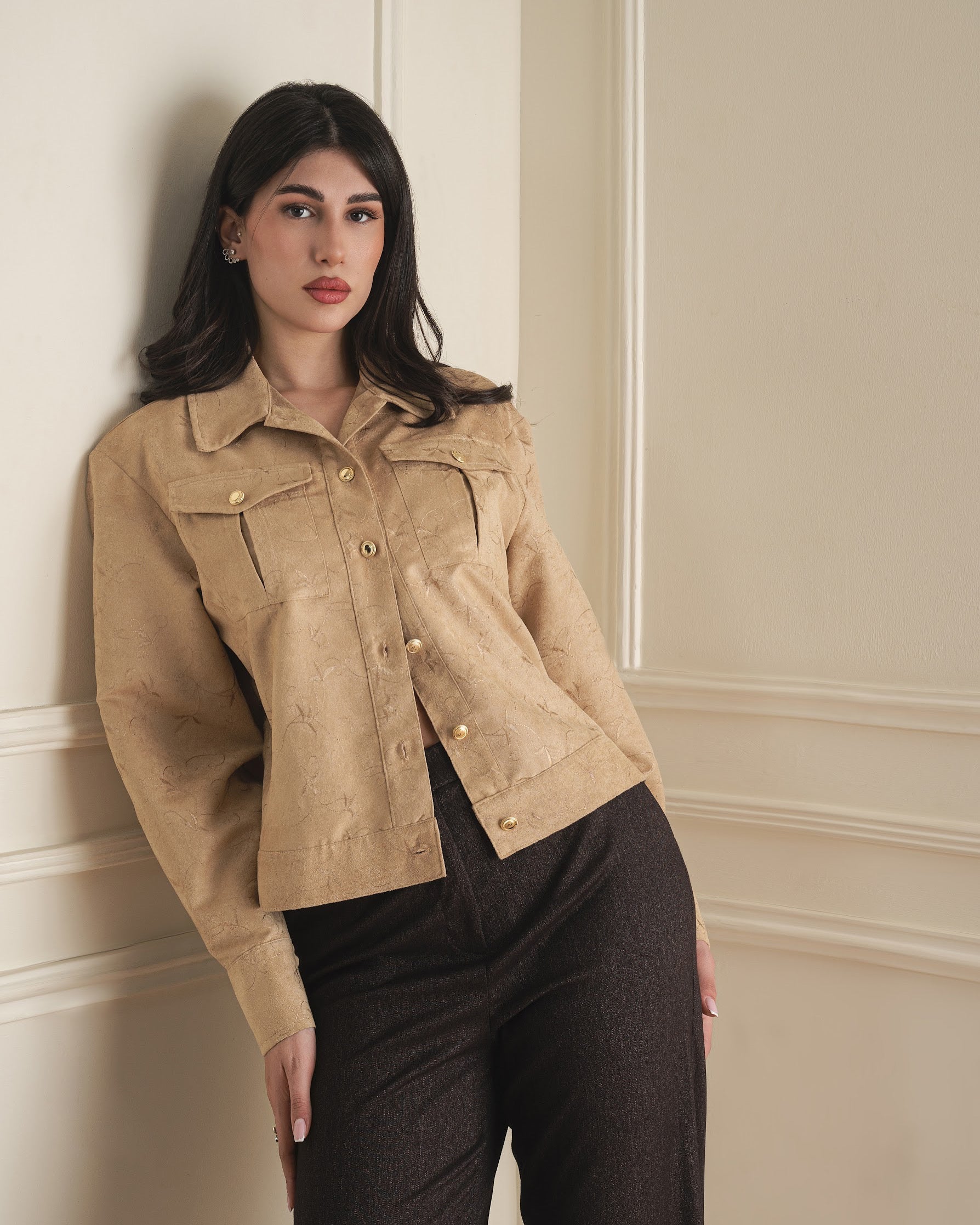 Suede Modern Jacket