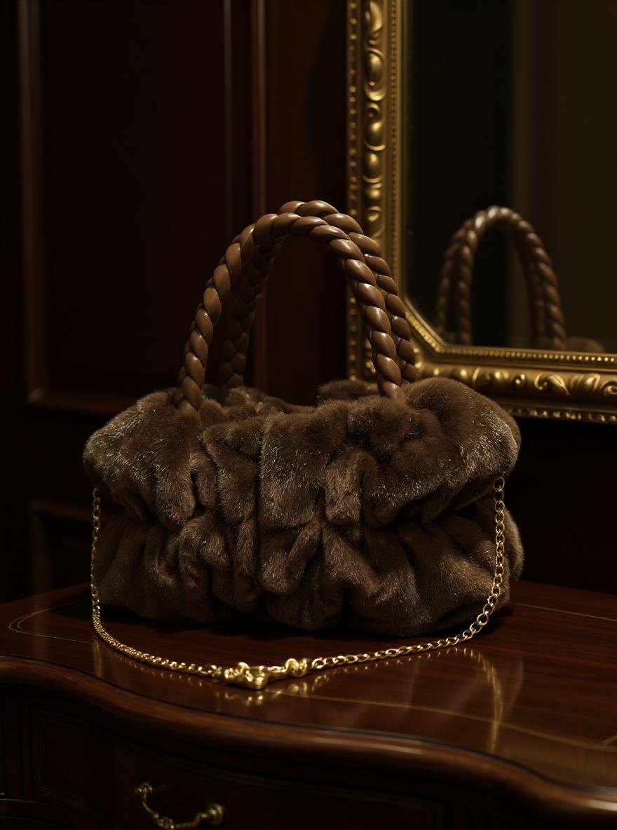 Soft Touch Fur bag