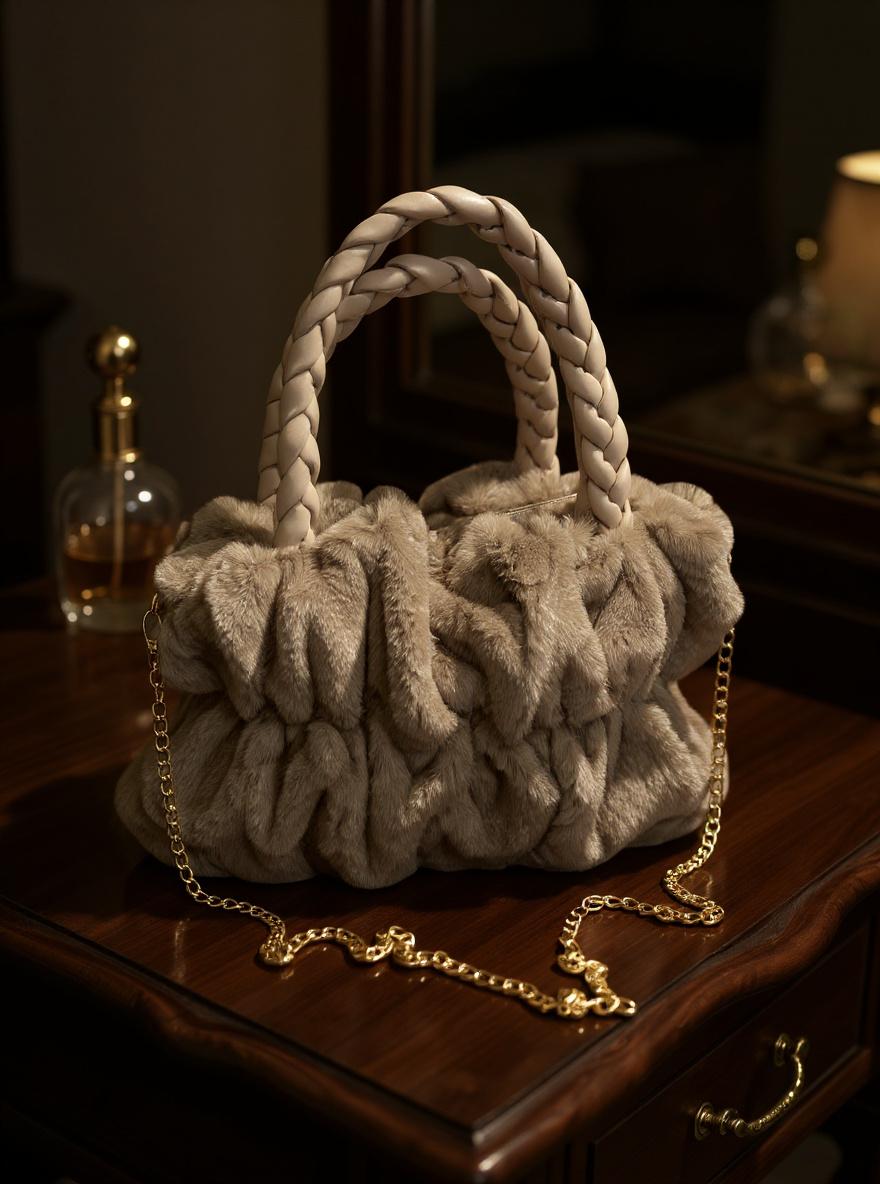 Soft Touch Fur bag