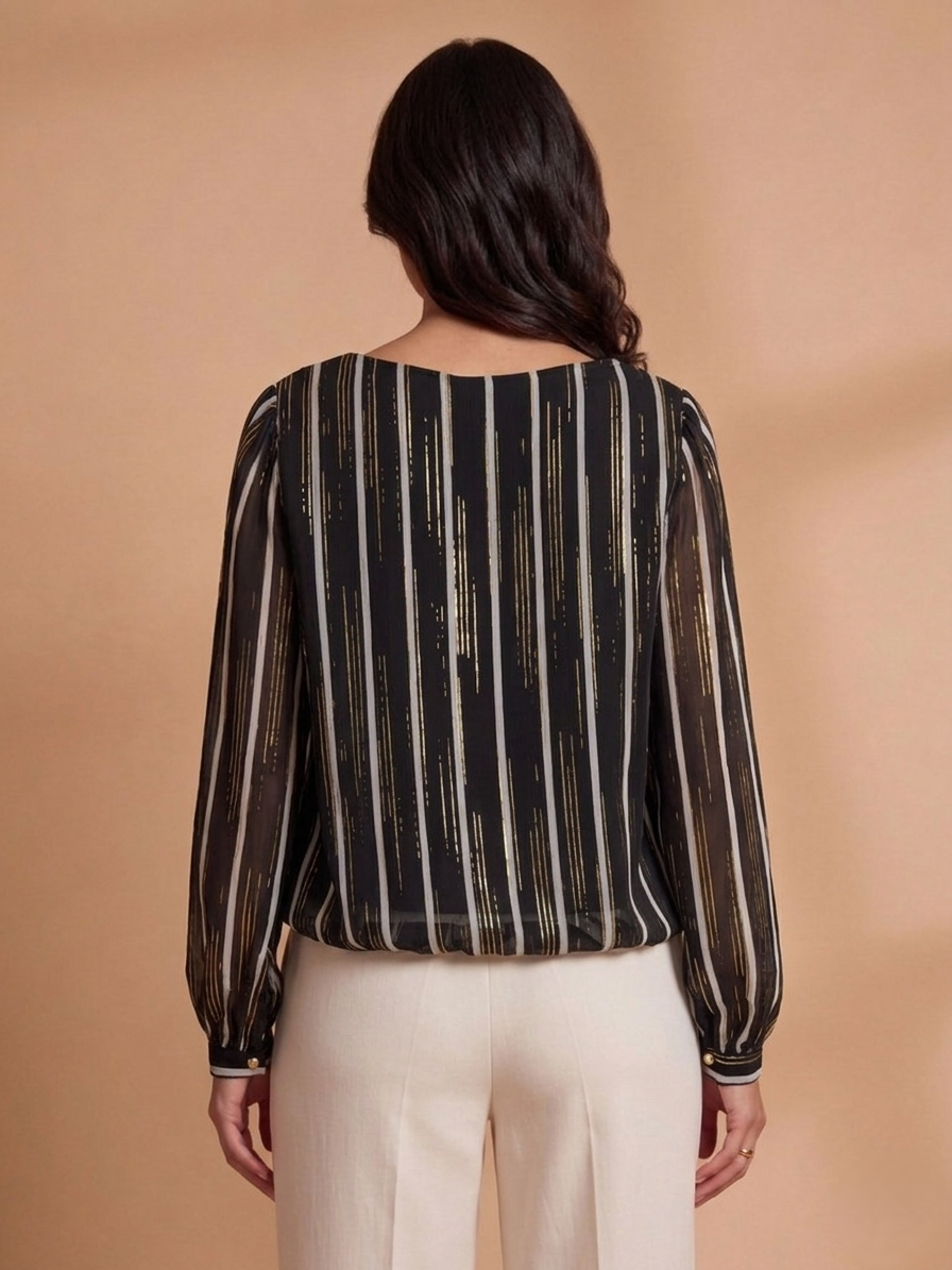 Elegant Statement Blouse