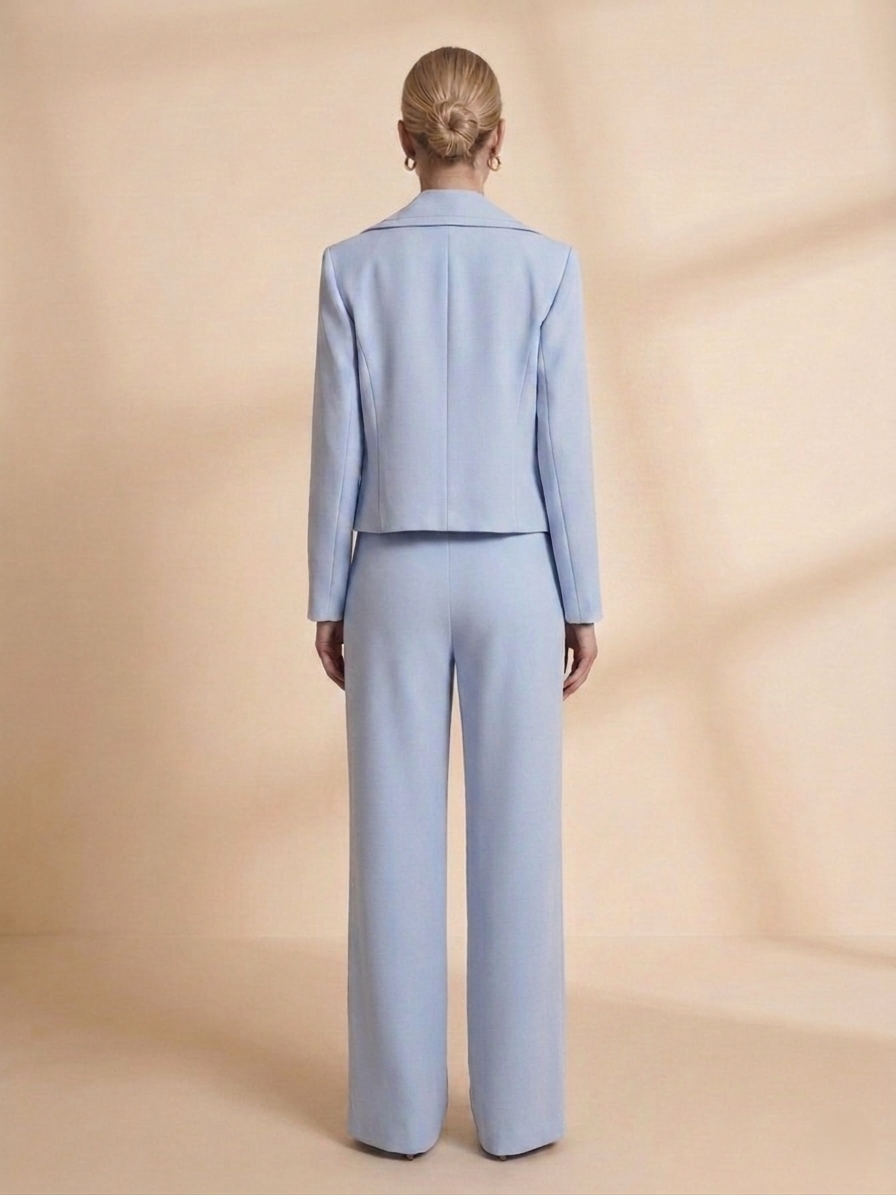 Tailored Suit with Top