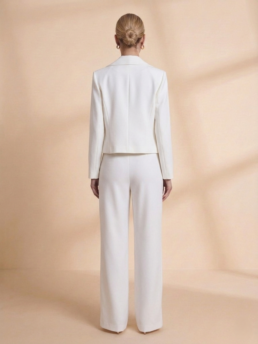 Tailored Suit with Top