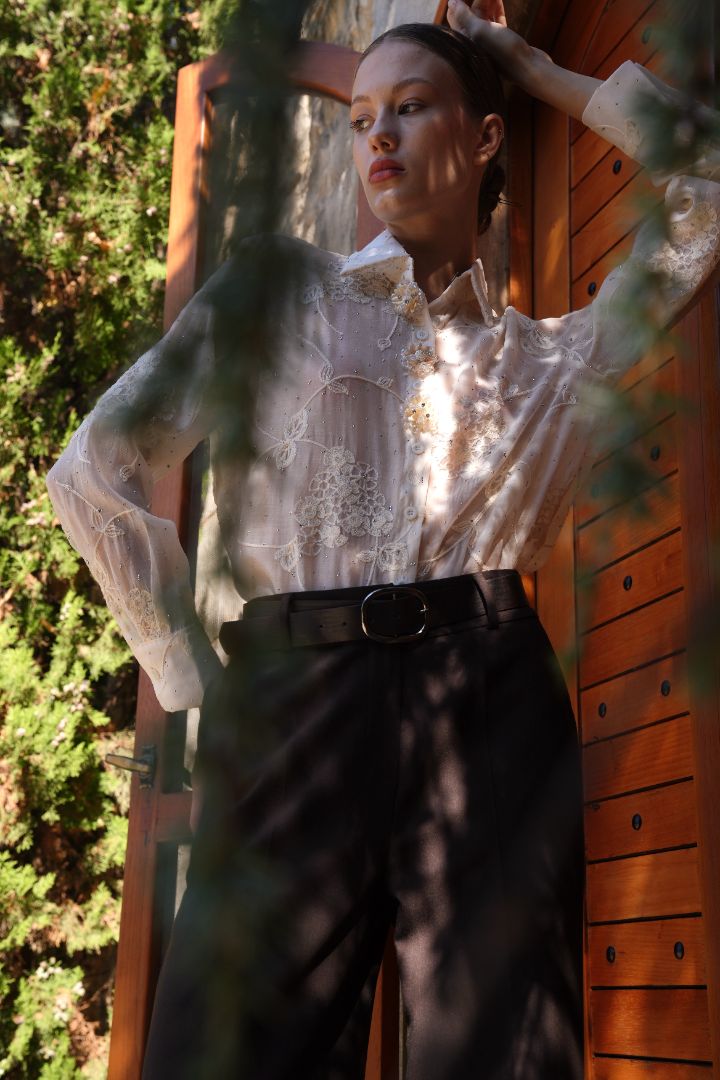 Aubriella Embellished Shirt