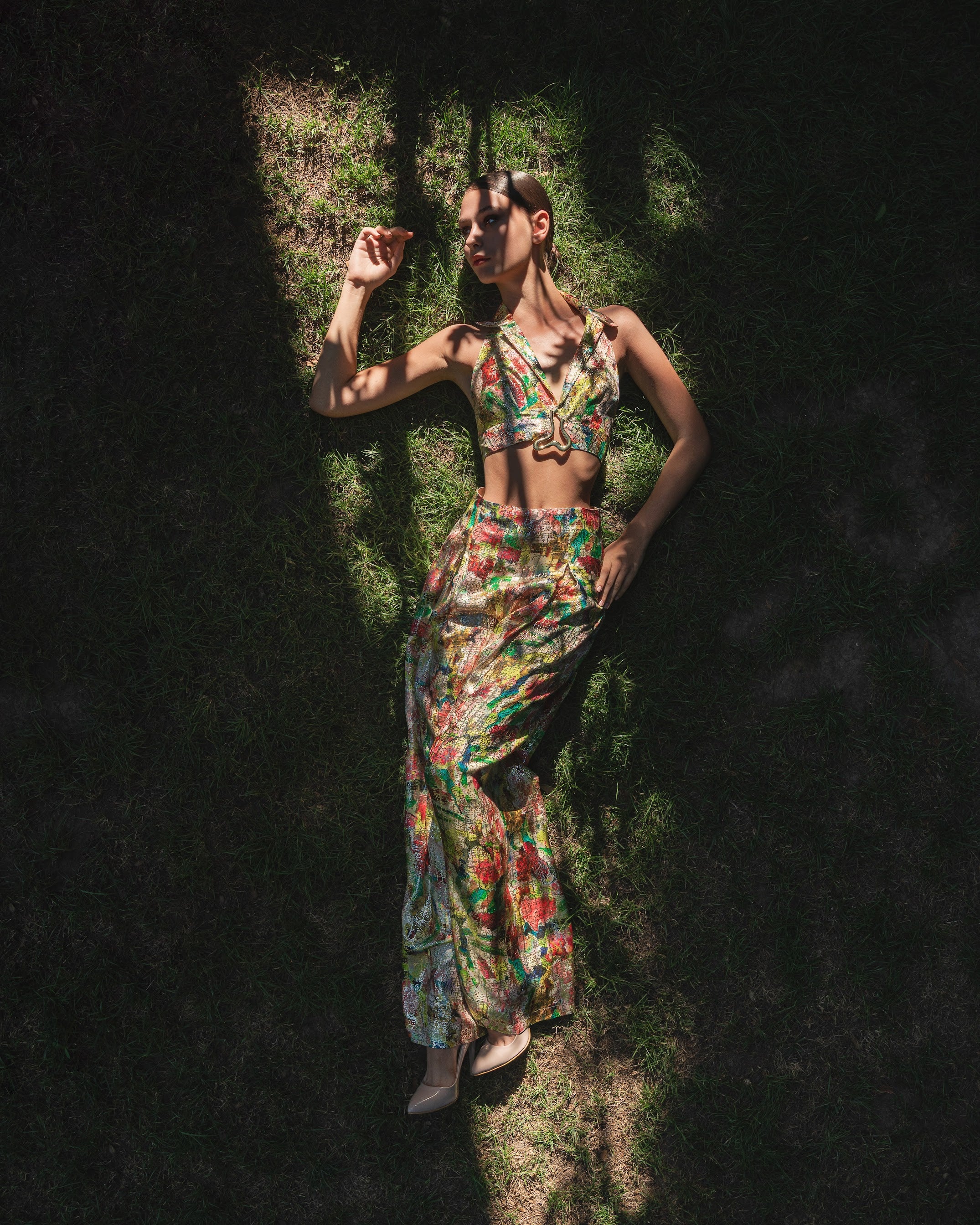 Lame Jacquard Set