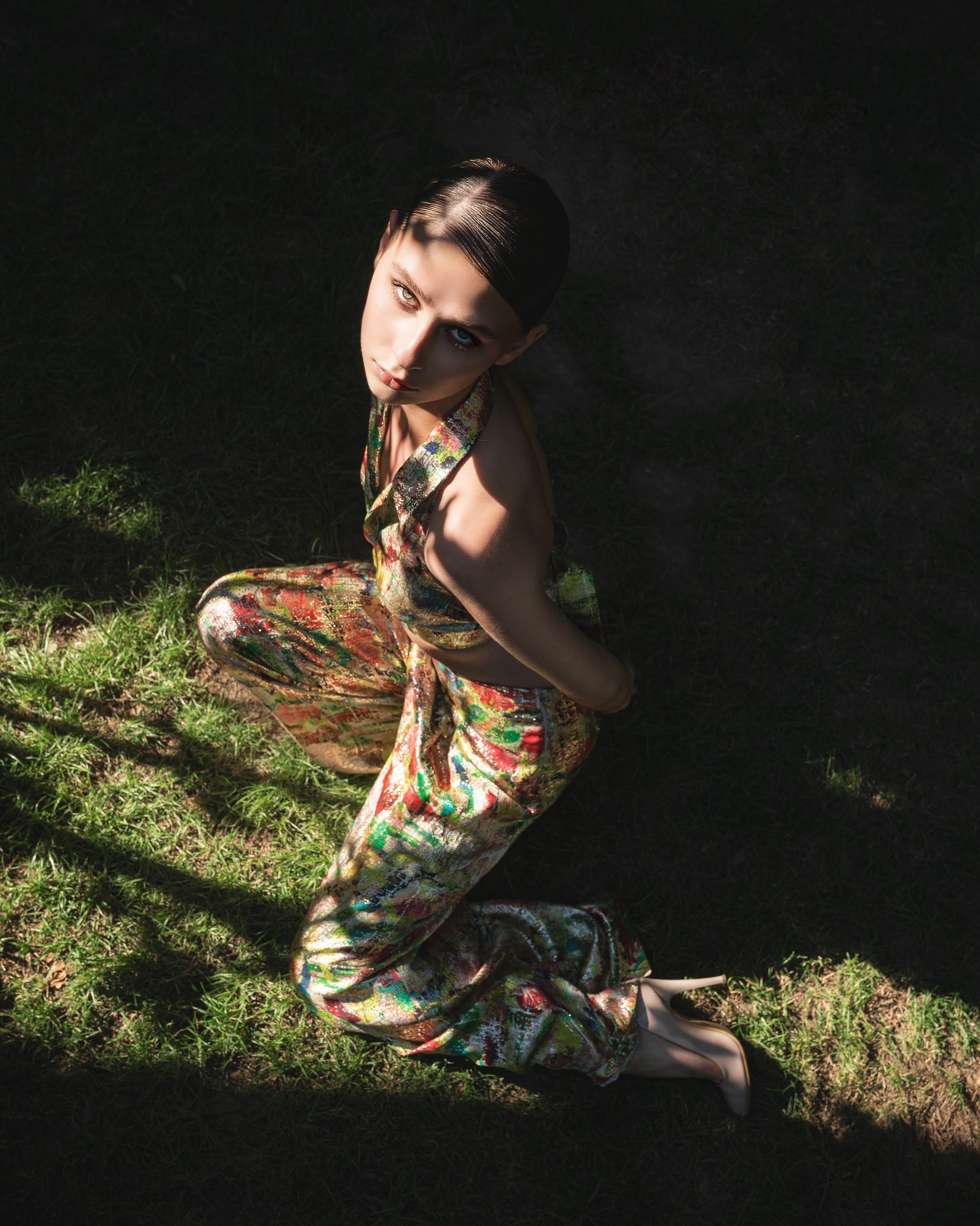 Lame Jacquard Set