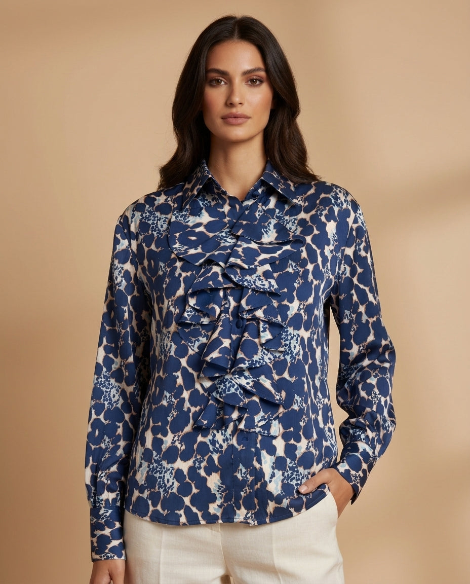 Ruffle Detail Shirt